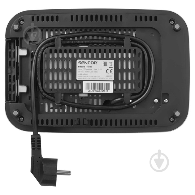 Тостер Sencor STS0600BK - фото 3