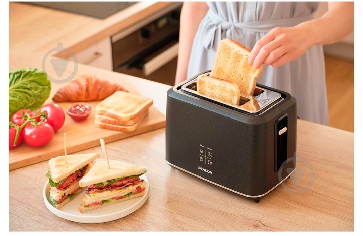 Тостер Sencor STS0600BK - фото 11