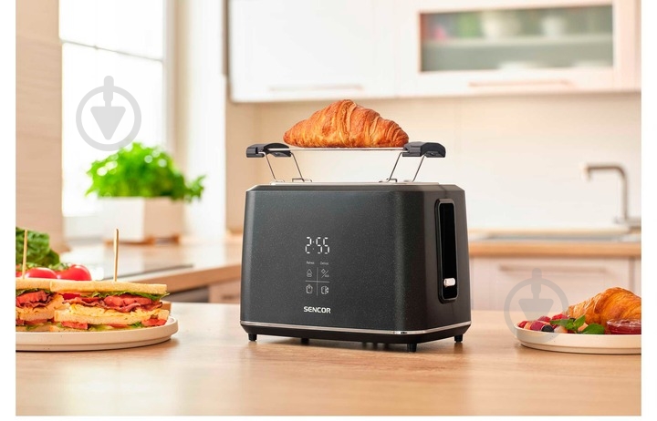 Тостер Sencor STS0600BK - фото 9