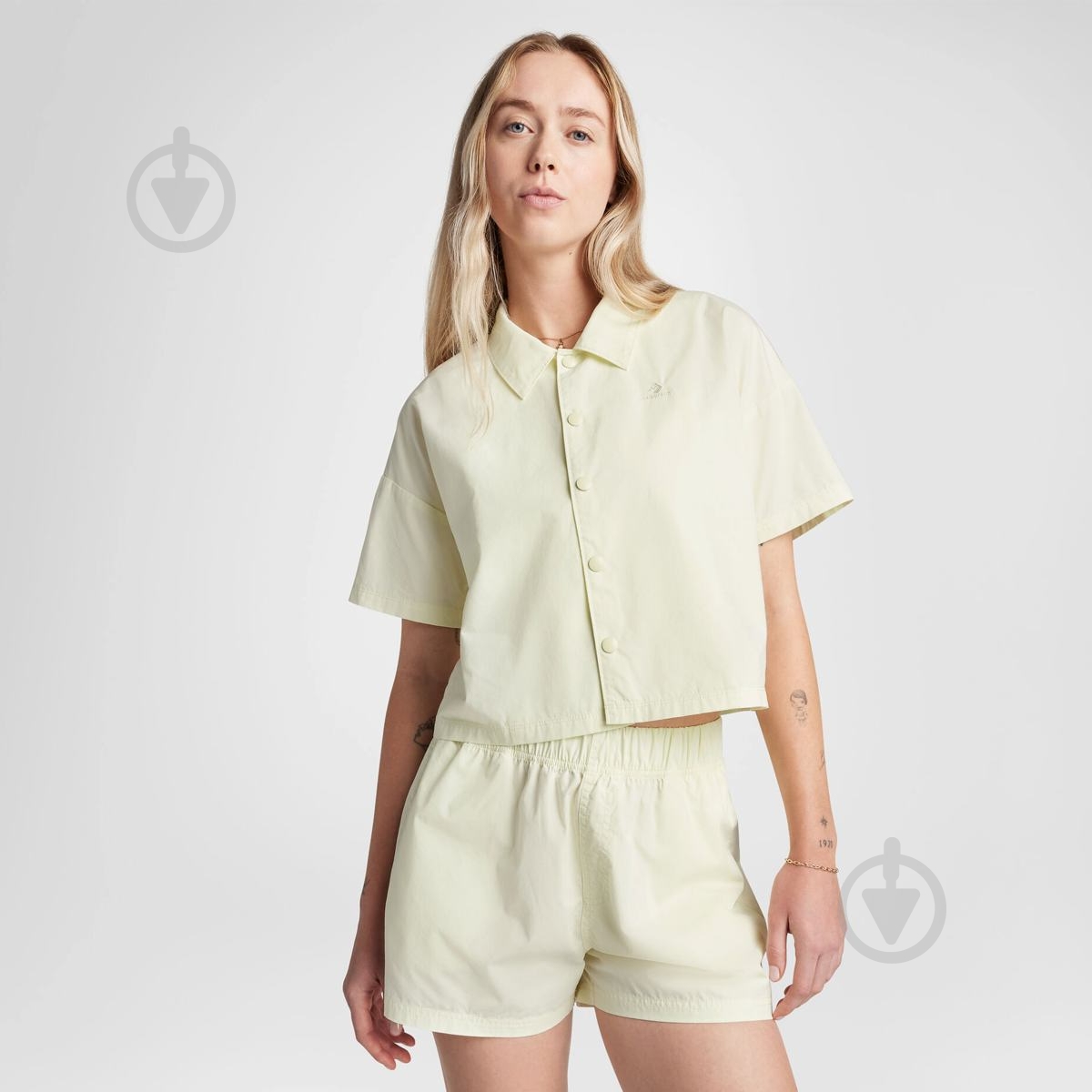 Сорочка Converse SHORT SLEEVE FESTIVAL SHIRT 10027903-740 р. L жовтий - фото 1 Сорочка Converse SHORT SLEEVE FESTIVAL SHIRT 10027903-740 р. L жовтий - фото 1