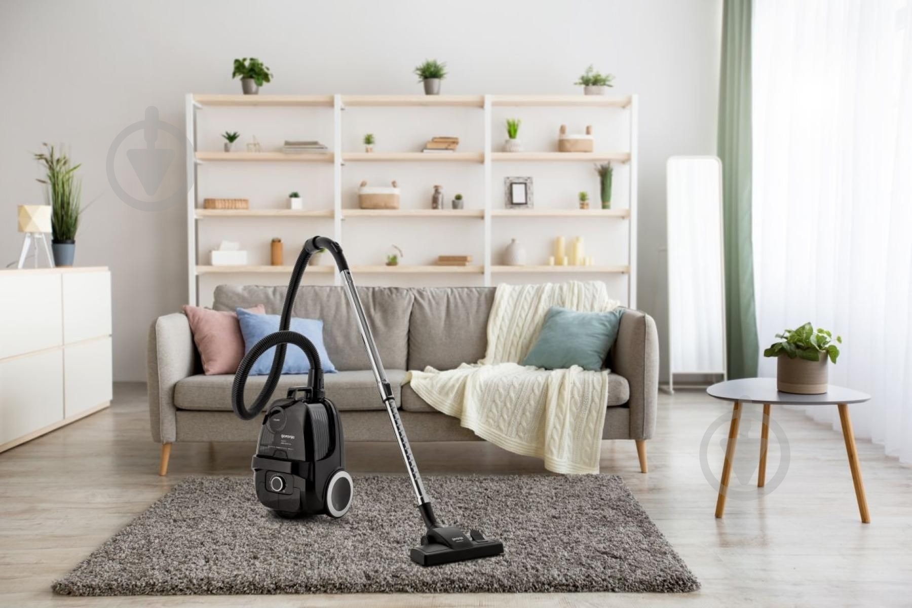 Пылесос Gorenje VCE01G4AEBK black - фото 9