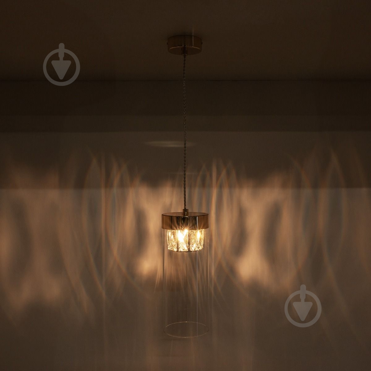 Люстра подвесная Zuma Line GEM 1x28 Вт G9 золото - фото 3