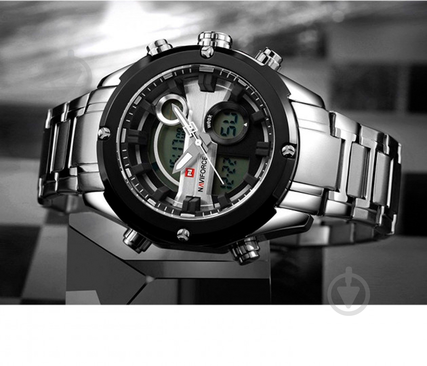 Наручные часы NaviForce SBW-NF9088 silver - фото 4 Наручные часы NaviForce SBW-NF9088 silver - фото 4