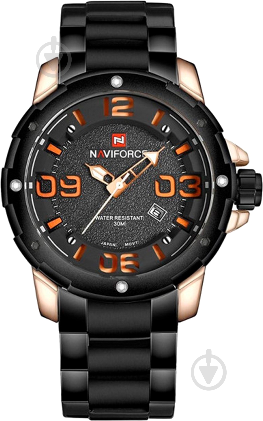 Наручные часы NaviForce Stone RGBY-NF9078 black - фото 1 Наручные часы NaviForce Stone RGBY-NF9078 black - фото 1