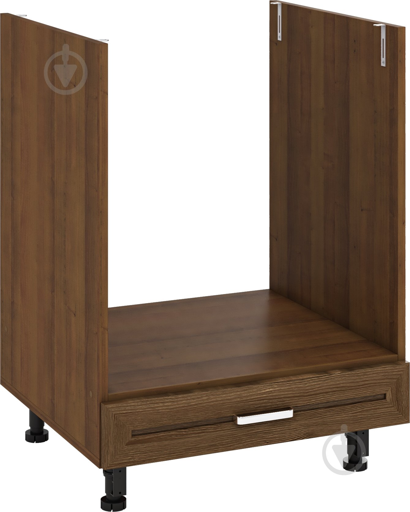 Тумба нижня під духовку з шухлядою МС Дуб Родос 60х82х54,5 см, горіх лісовий рамковий Грейд - фото 1 Тумба нижня під духовку з шухлядою МС Дуб Родос 60х82х54,5 см, горіх лісовий рамковий Грейд - фото 1