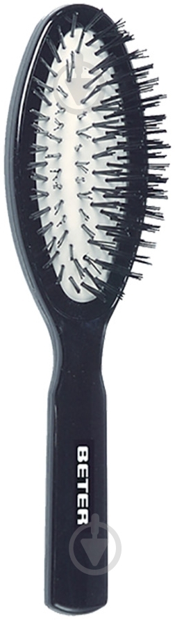 Щетка для волос Beter Skeleton brush with nylon ball-tip bristles 03016 черный - фото 1