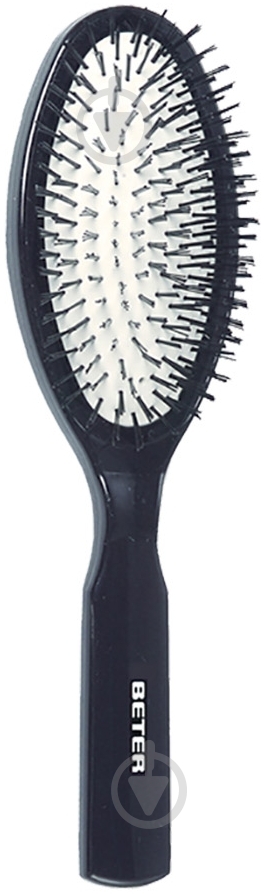 Щетка для волос Beter Pneumatic brush with nylon bristles 03015 черный - фото 1