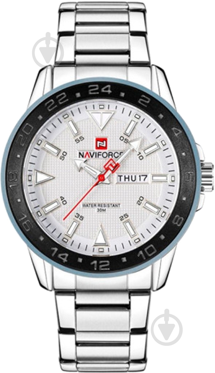 Наручные часы NaviForce SW-NF9109 silver - фото 1