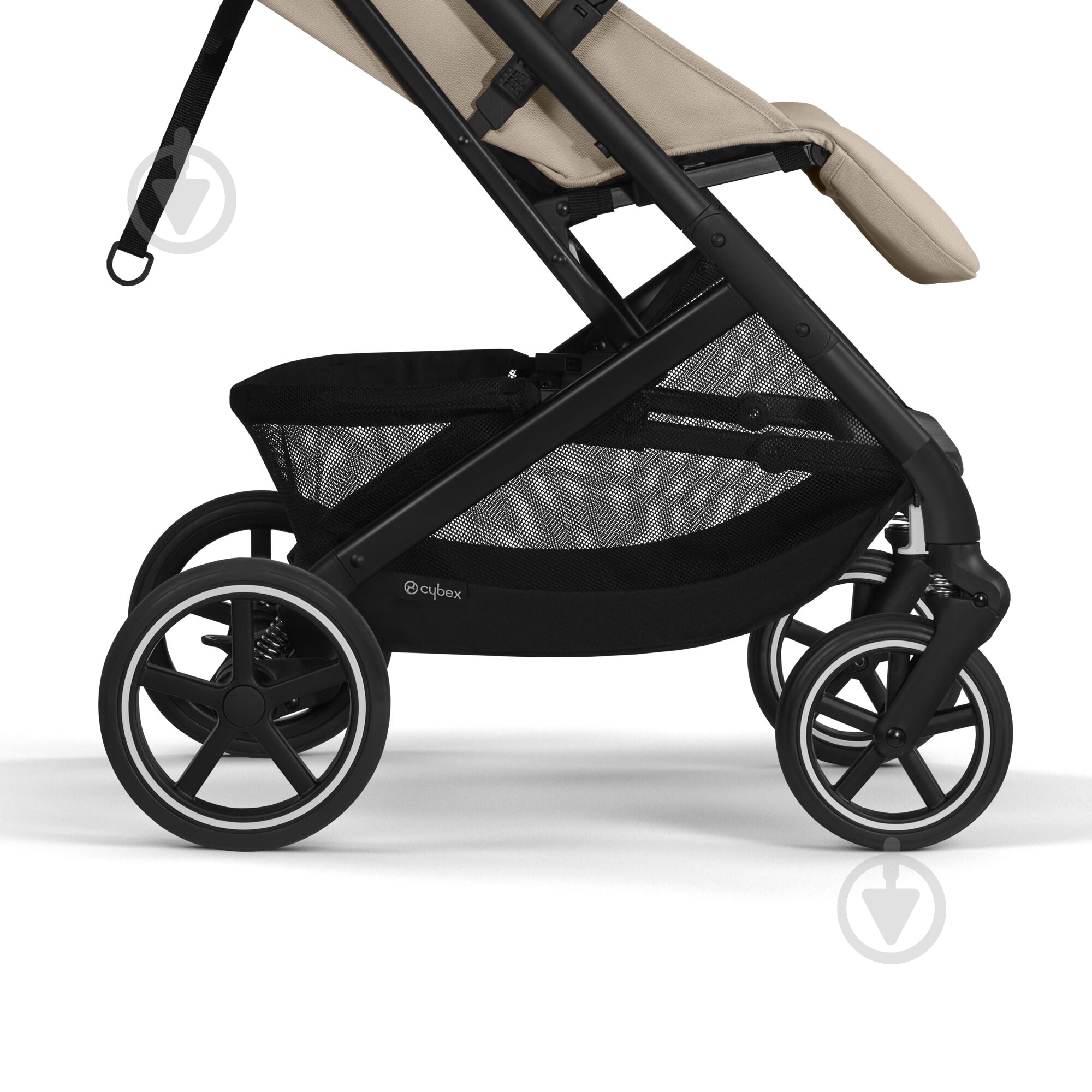 Коляска прогулянкова Cybex Beezy Almond Beige з бампером - фото 4 Коляска прогулянкова Cybex Beezy Almond Beige з бампером - фото 4