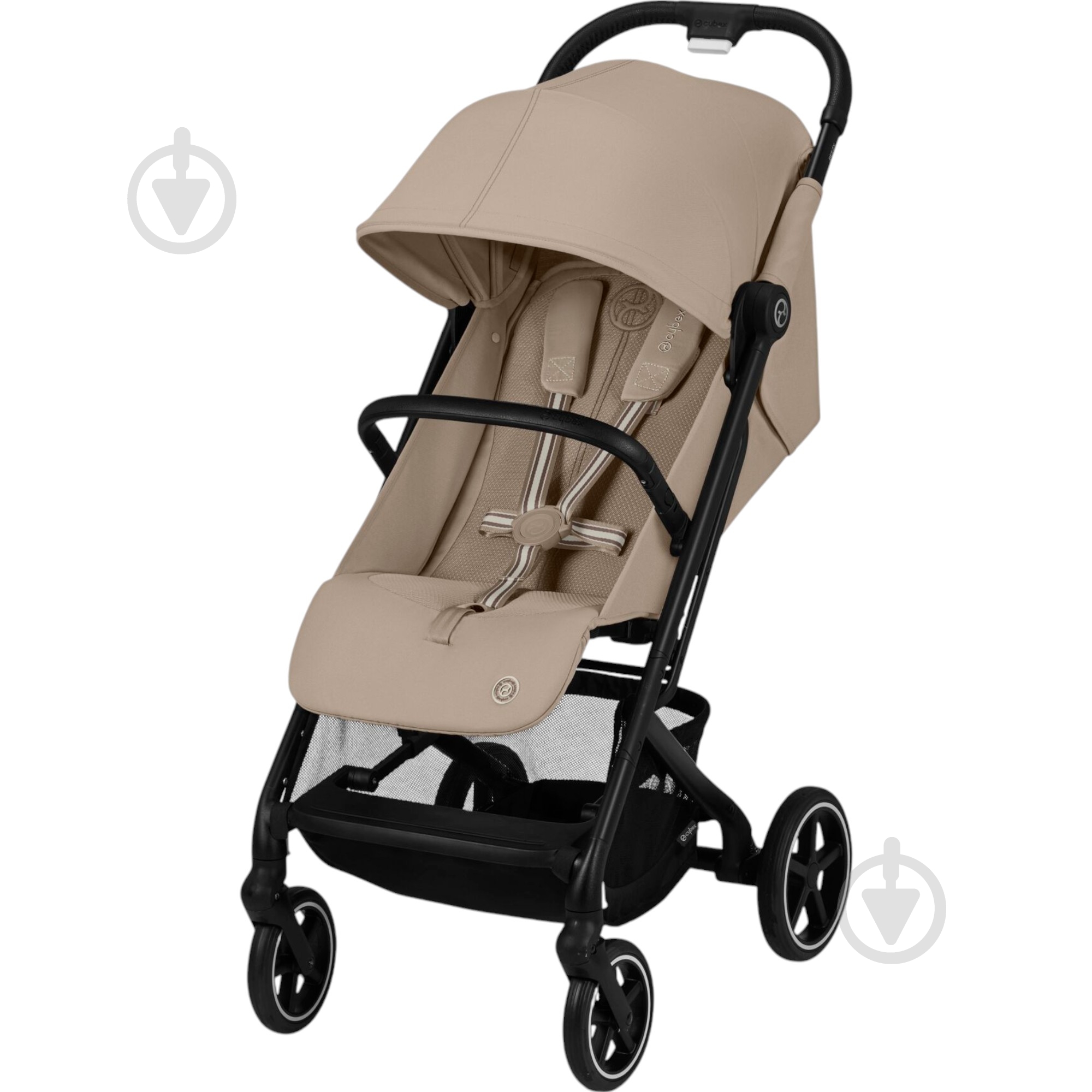 Коляска прогулянкова Cybex Beezy Almond Beige з бампером - фото 1 Коляска прогулянкова Cybex Beezy Almond Beige з бампером - фото 1