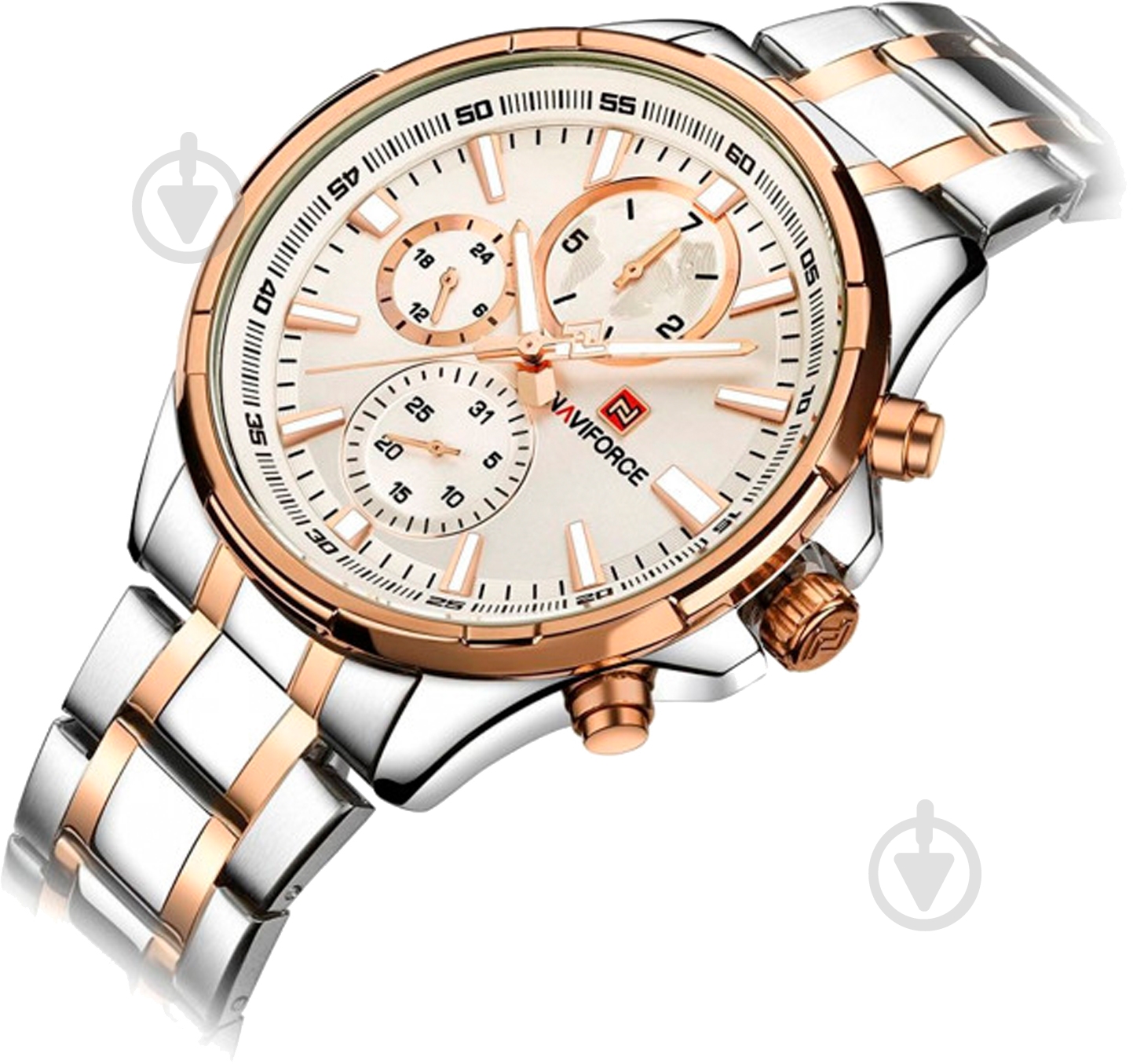 Наручные часы NaviForce Union RGW-NF9089S silver - фото 2
