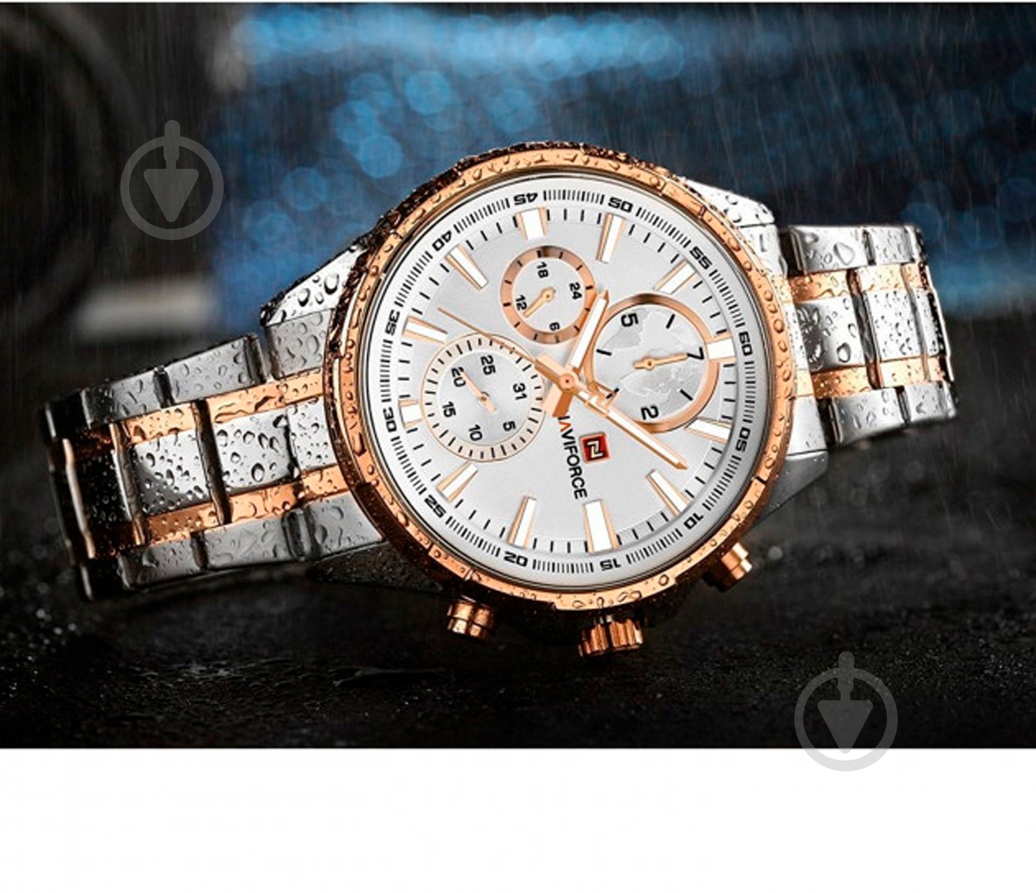 Наручные часы NaviForce Union RGW-NF9089S silver - фото 5