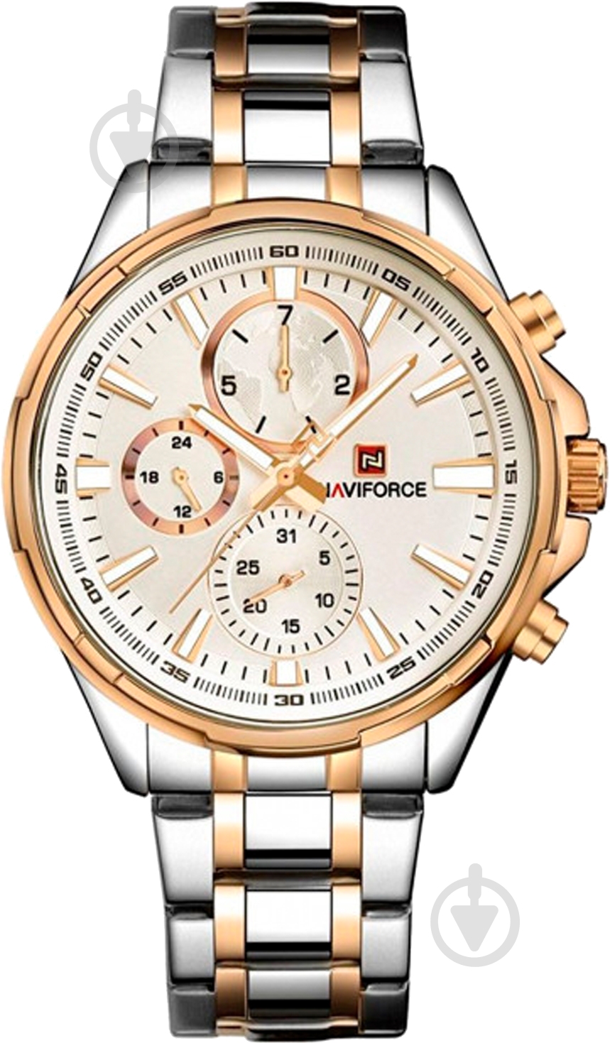 Наручные часы NaviForce Union RGW-NF9089S silver - фото 1