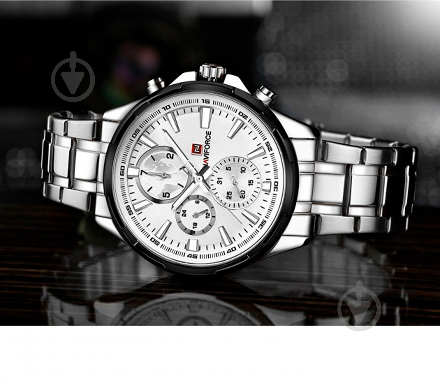 Наручний годинник NaviForce Union SW-NF9089S silver - фото 4