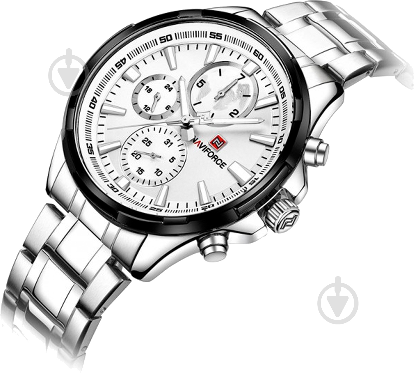 Наручний годинник NaviForce Union SW-NF9089S silver - фото 1