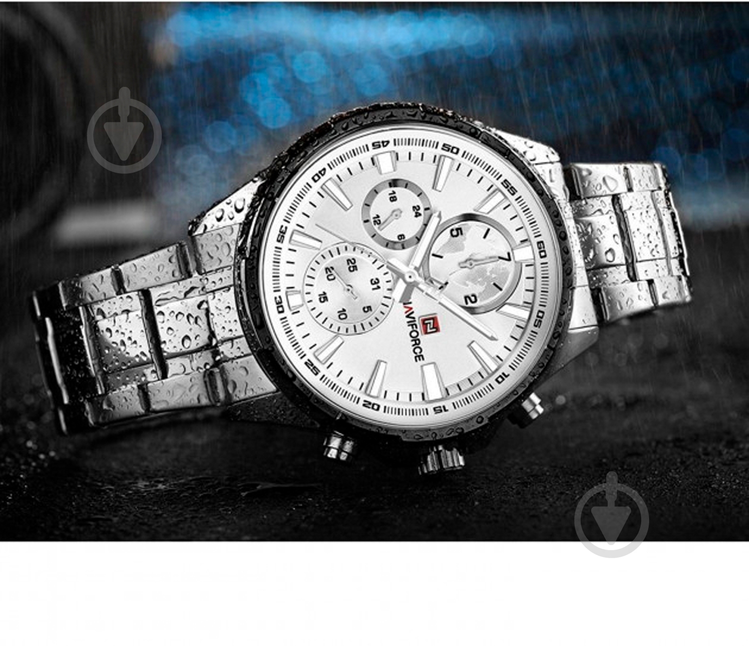 Наручний годинник NaviForce Union SW-NF9089S silver - фото 5