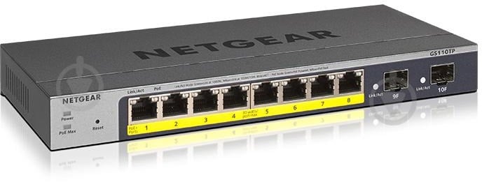 Коммутатор NETGEAR GS110TP-300EUS - фото 3