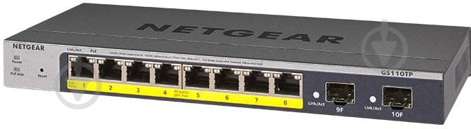 Коммутатор NETGEAR GS110TP-300EUS - фото 2