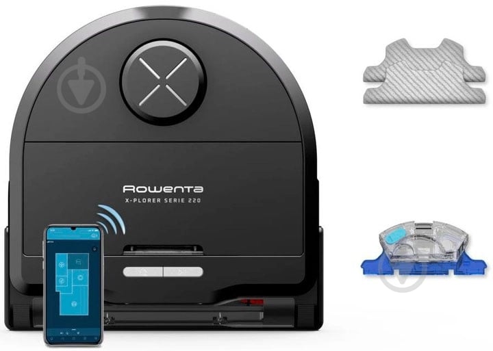 Робот-пилосос мийний Rowenta X-PLORER Serie 220 RR9465WH - фото 1 Робот-пилосос мийний Rowenta X-PLORER Serie 220 RR9465WH - фото 1