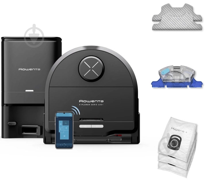 Робот-пилосос Rowenta X-PLORER Serie 220+ RR9485WH - фото 8 Робот-пилосос Rowenta X-PLORER Serie 220+ RR9485WH - фото 8