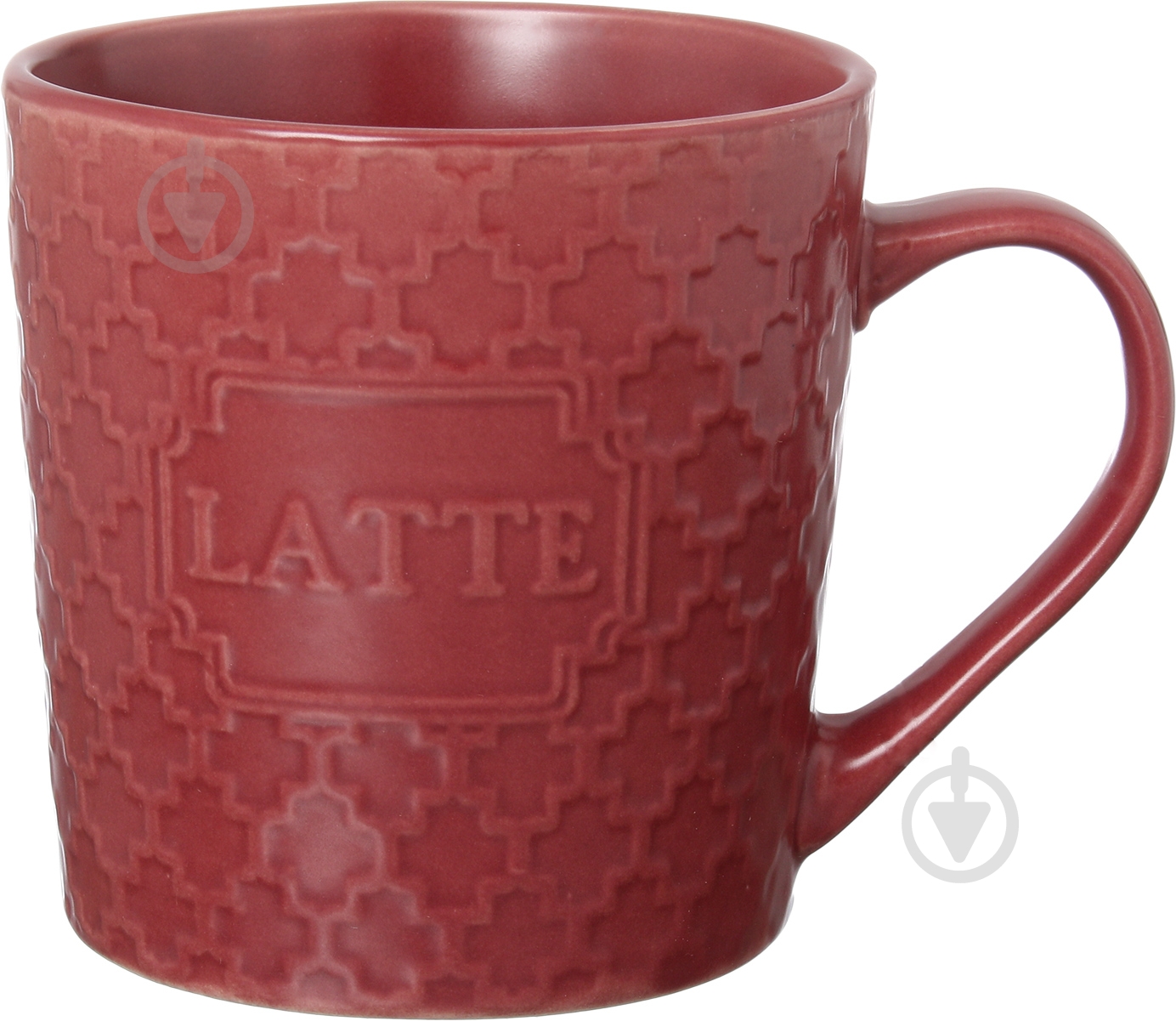 Чашка Sweet latte 540 мл красная - фото 1 Чашка Sweet latte 540 мл красная - фото 1