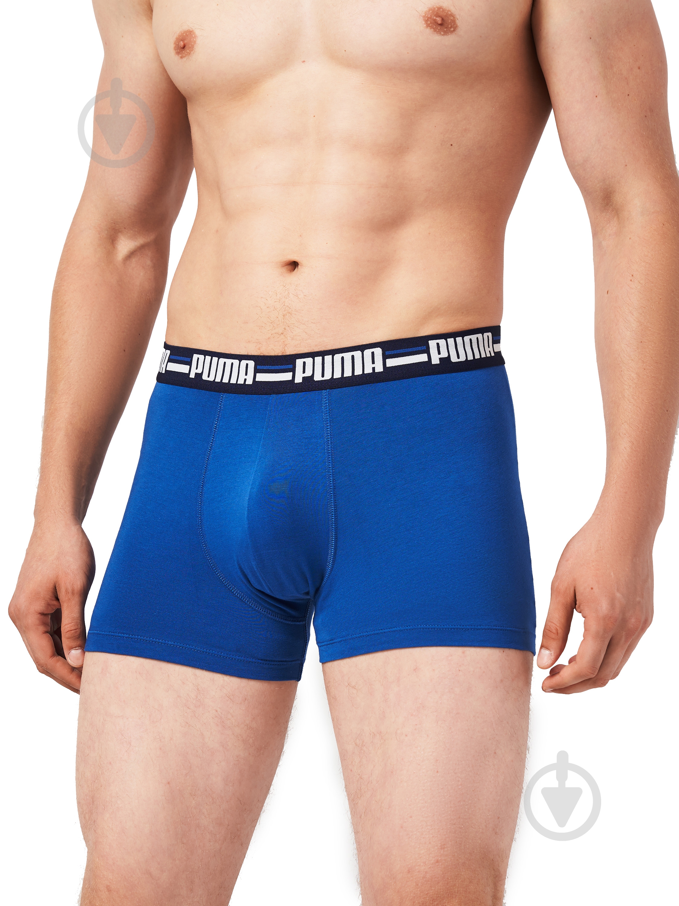 Труси Puma BASIC BOXER BRAND ELASTIC 4P BLUE C 93819702 р.S синій - фото 5 Труси Puma BASIC BOXER BRAND ELASTIC 4P BLUE C 93819702 р.S синій - фото 5