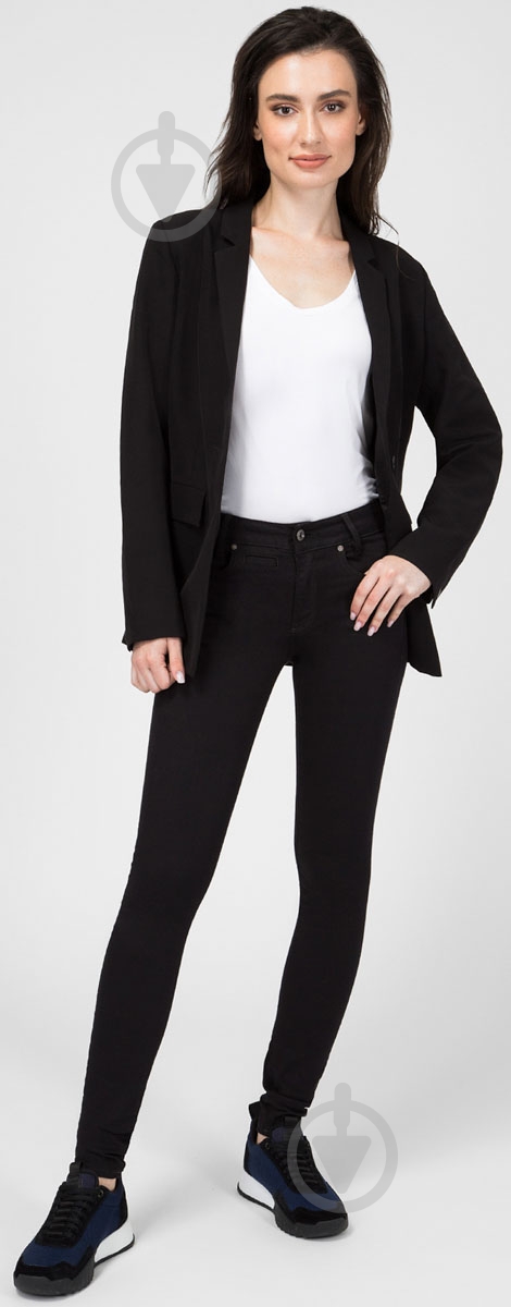 Джинсы G-Star RAW D-Staq 5-pkt Mid Skinny Wmn D06729,8970-82 р. 25-30 синий - фото 4