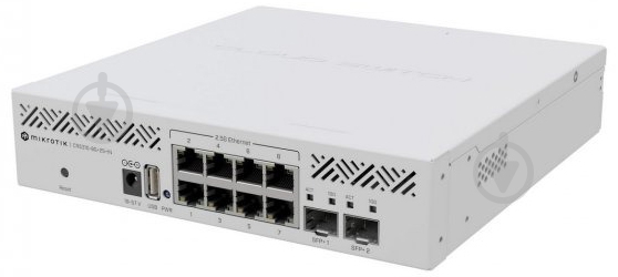 Коммутатор Mikrotik CRS310-8G+2S+IN - фото 2 Коммутатор Mikrotik CRS310-8G+2S+IN - фото 2