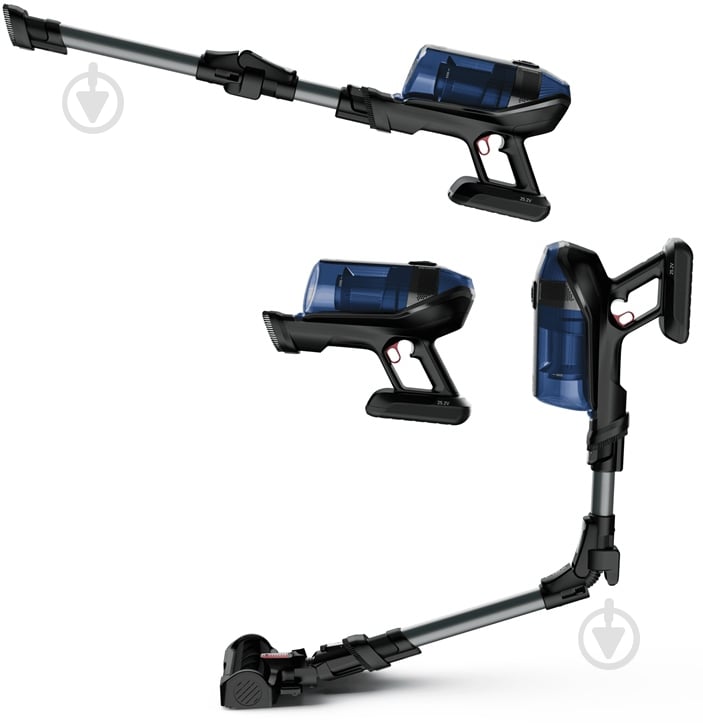 Пилосос акумуляторний Rowenta X-Force Flex 12.60 Auto Aqua RH98C8WO black/blue - фото 5 Пилосос акумуляторний Rowenta X-Force Flex 12.60 Auto Aqua RH98C8WO black/blue - фото 5