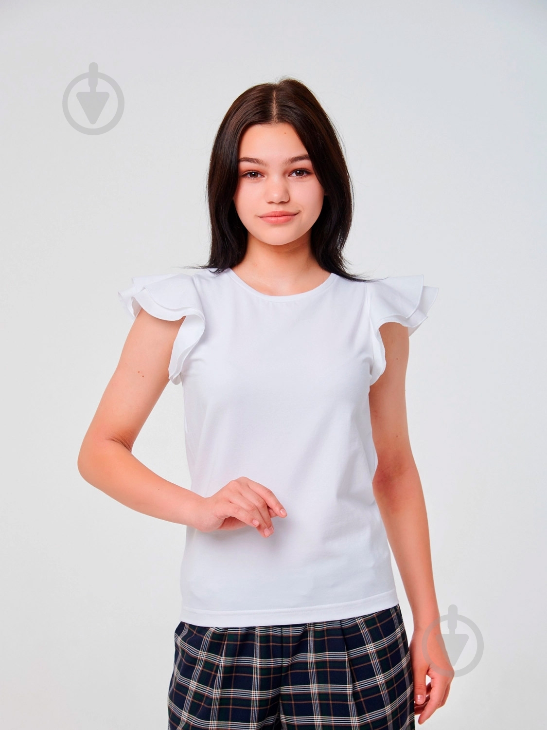 Блуза Smil р.146 білий 110696 - фото 1