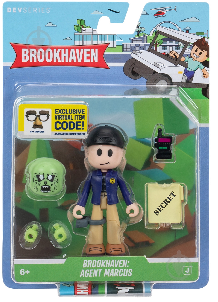 Игровая фигурка DevSeries Core Figures Brookhaven: Agent Marcus CRS0184 - фото 1