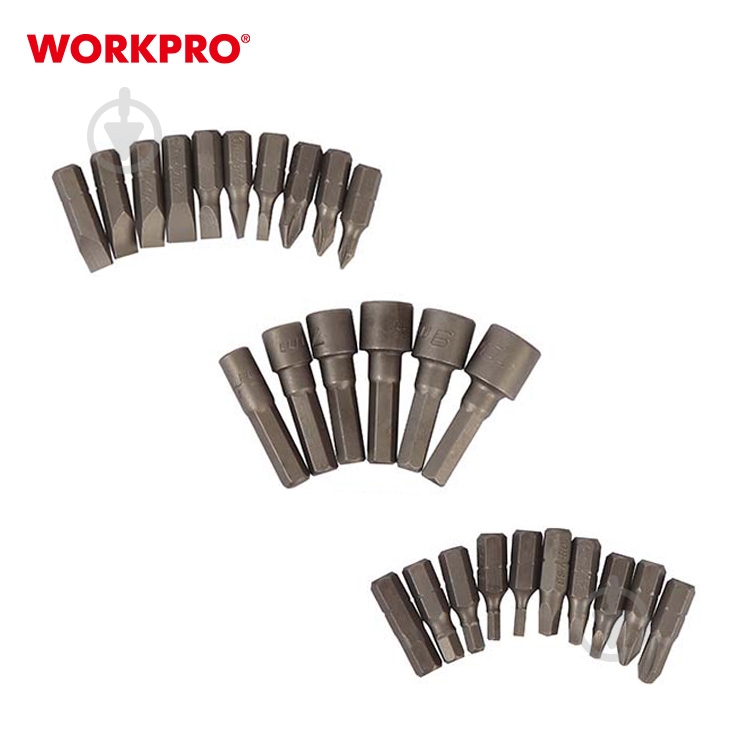 Отвертка со сменными насадками WORKPRO WP221052 - фото 4 Отвертка со сменными насадками WORKPRO WP221052 - фото 4