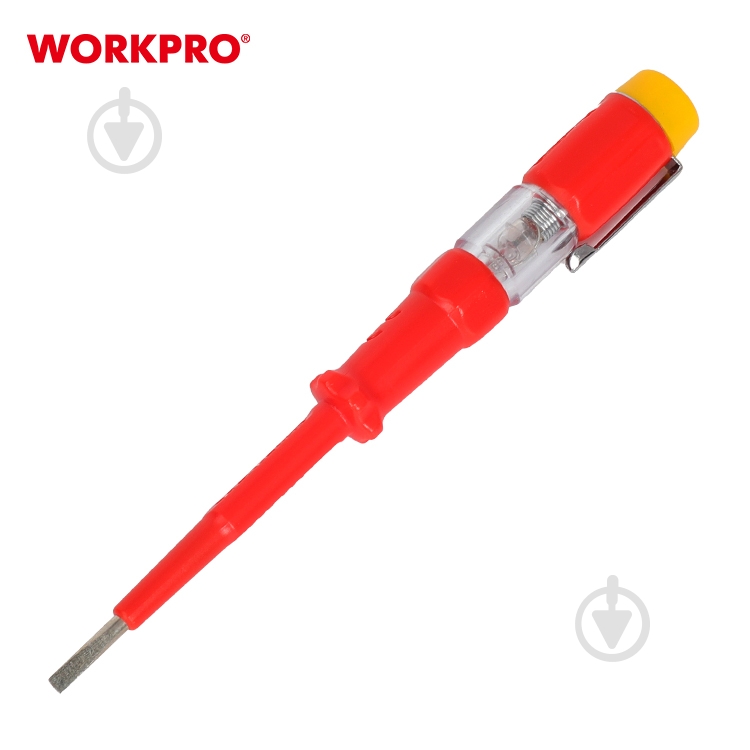 Отвертка WORKPRO индикаторная 3 x 70 мм WP349001 - фото 4