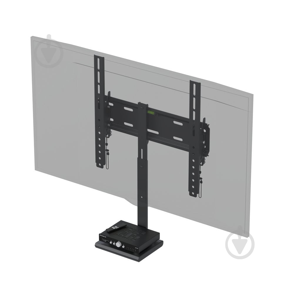 Полка Valore для TV тюнера/Smart TV 150х190 мм черный TVS-1519 - фото 11