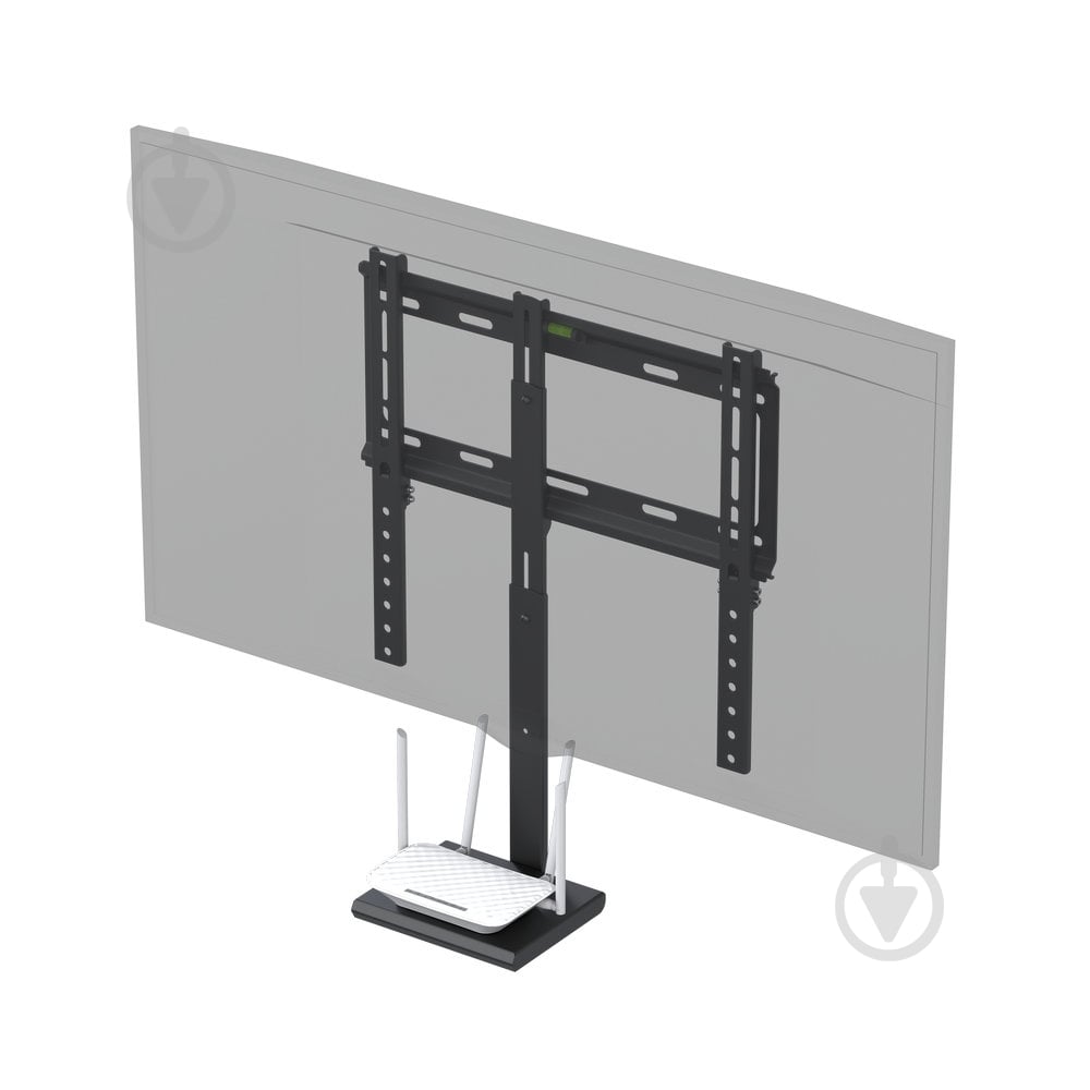 Полка Valore для TV тюнера/Smart TV 150х190 мм черный TVS-1519 - фото 10