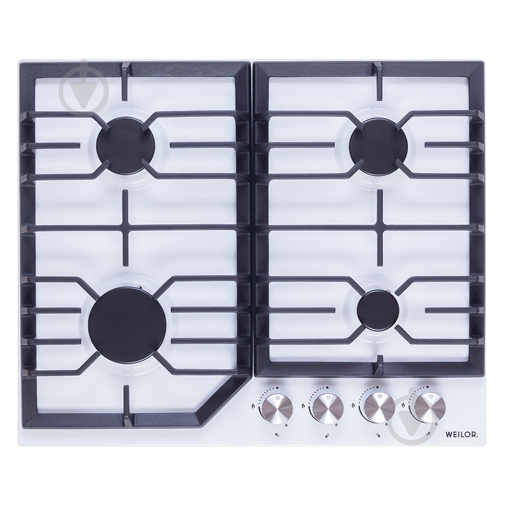 Варильна поверхня газова WEILOR GM 624 WH - фото 1