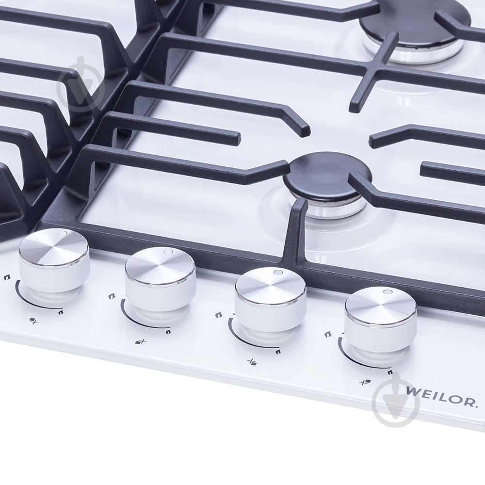 Варильна поверхня газова WEILOR GM 624 WH - фото 5