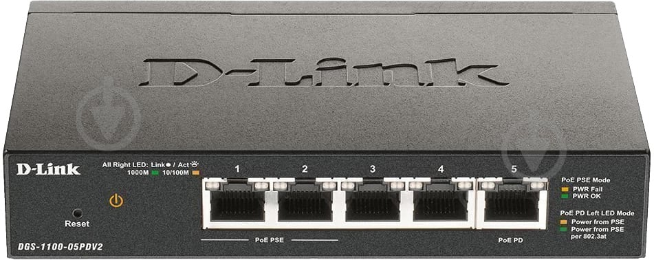 D-Link DGS-1100-05PD EasySmart - фото 1