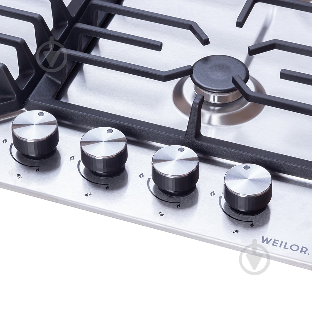 Варочная поверхность газовая WEILOR GM 624 SS - фото 5 Варочная поверхность газовая WEILOR GM 624 SS - фото 5