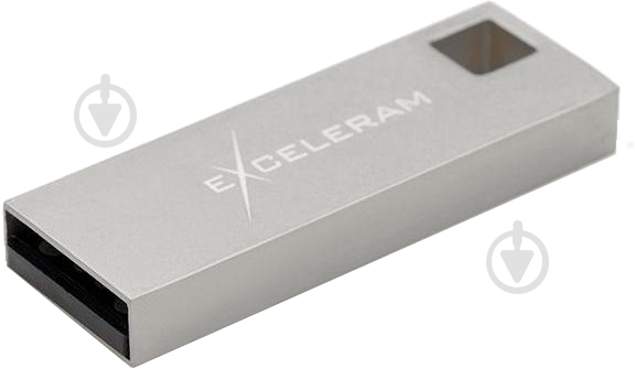 Флеш-память Exceleram U1 Series 32 ГБ USB 2.0 silver (EXP2U2U1S32) - фото 2