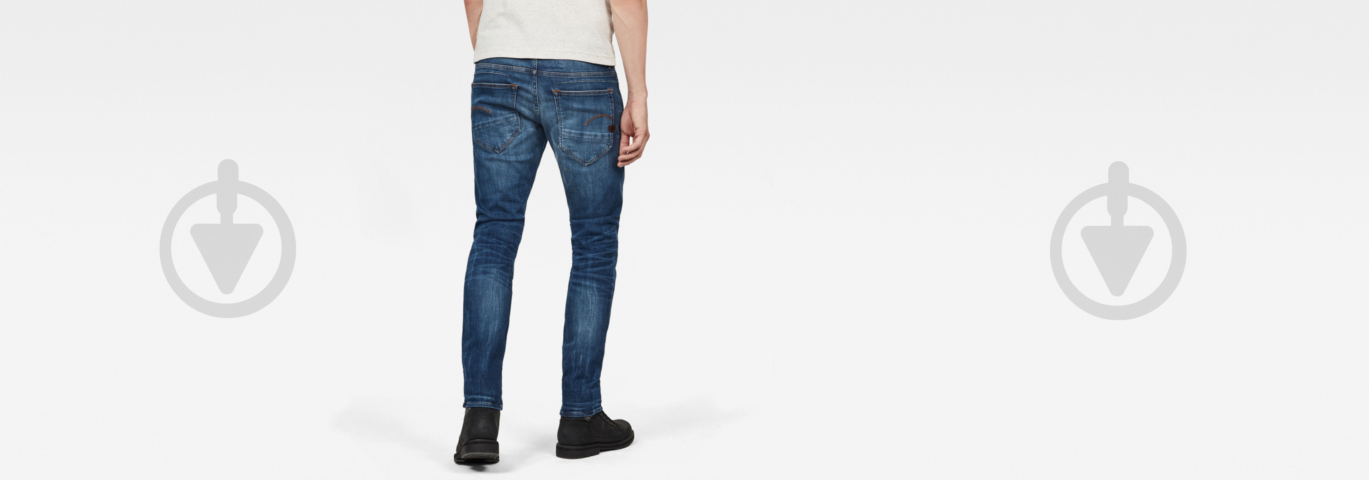 Джинсы G-Star RAW D-Staq 5-pkt Slim D06761,8968-6028 р. 38-34 синий - фото 2 Джинсы G-Star RAW D-Staq 5-pkt Slim D06761,8968-6028 р. 38-34 синий - фото 2