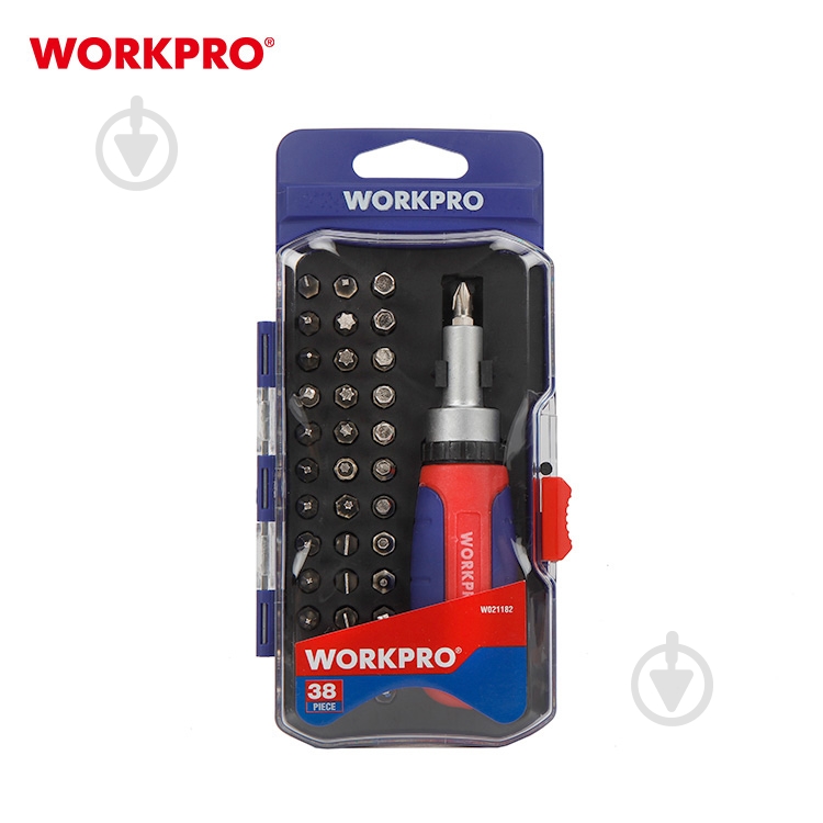 Отвертка со сменными насадками WORKPRO WP200517 - фото 2