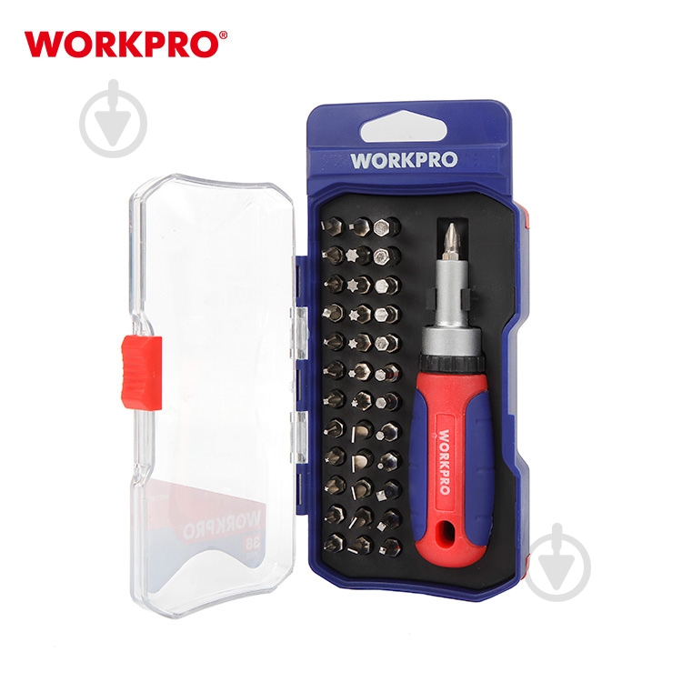 Отвертка со сменными насадками WORKPRO WP200517 - фото 3