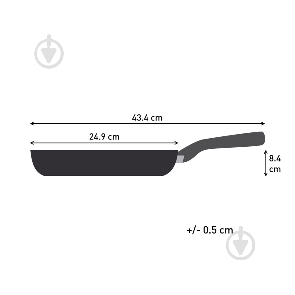 Сковорода Tefal Halo 24 см C3120453 - фото 10