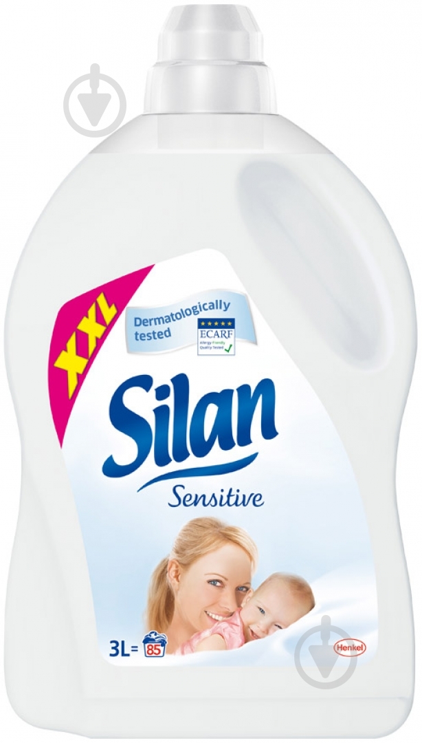 Кондиционер-ополаскиватель Silan Sensitive 3 л - фото 1 Кондиционер-ополаскиватель Silan Sensitive 3 л - фото 1