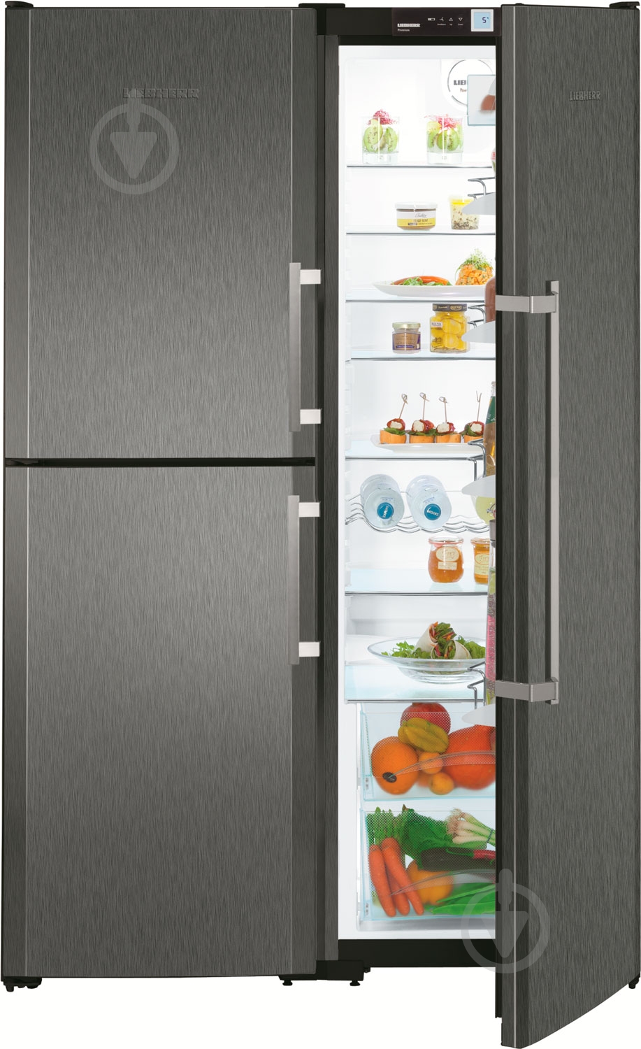 Холодильник Liebherr SBSbs 7353 (SKbs 4210 + SBNbs 3210) - фото 1 Холодильник Liebherr SBSbs 7353 (SKbs 4210 + SBNbs 3210) - фото 1