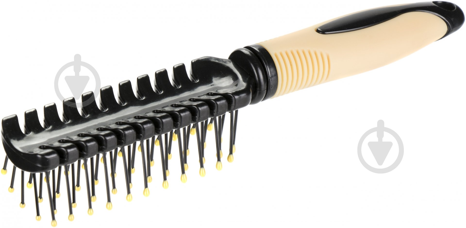 Щетка для волос Inter-Vion 485410 черныйбежевый - фото 2