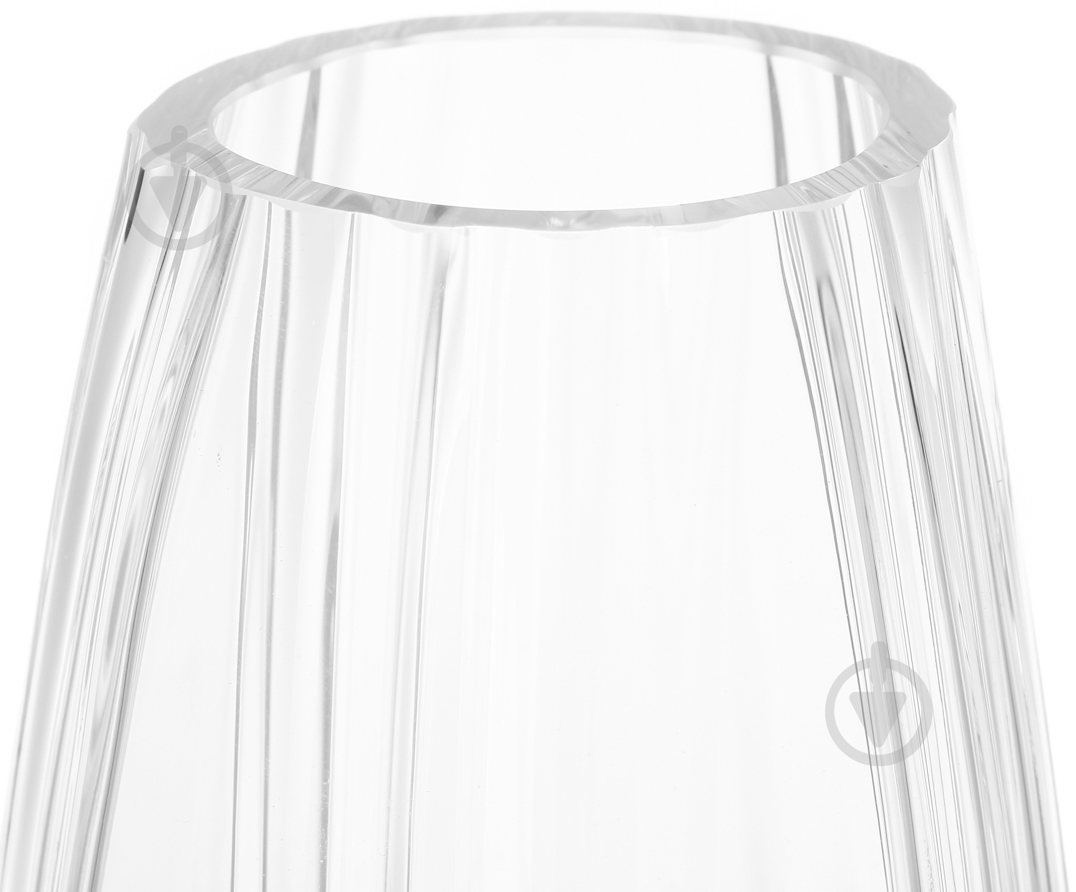 Ваза скляна Wrzesniak Glassworks Stripe 25 см прозора 17-11281 - фото 3