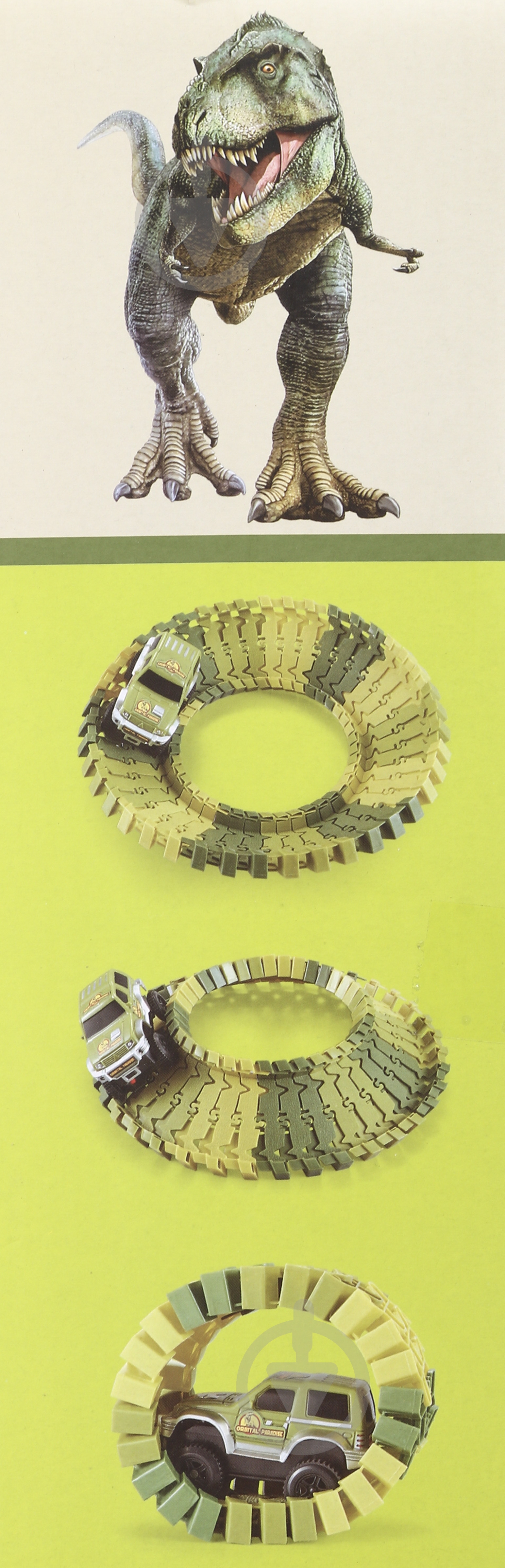 Игровой набор XIE CHUANG Дино трек зеленый 450 см OTC0889276 OTC0889276 - фото 3 Игровой набор XIE CHUANG Дино трек зеленый 450 см OTC0889276 OTC0889276 - фото 3