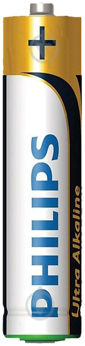 Батарейка Philips Ultra Alkaline AAA (мізинчикові) 2 шт. (LR03E2B/10) - фото 2 Батарейка Philips Ultra Alkaline AAA (мізинчикові) 2 шт. (LR03E2B/10) - фото 2